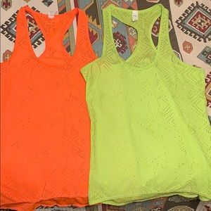 Neon Breathable Tank Tops